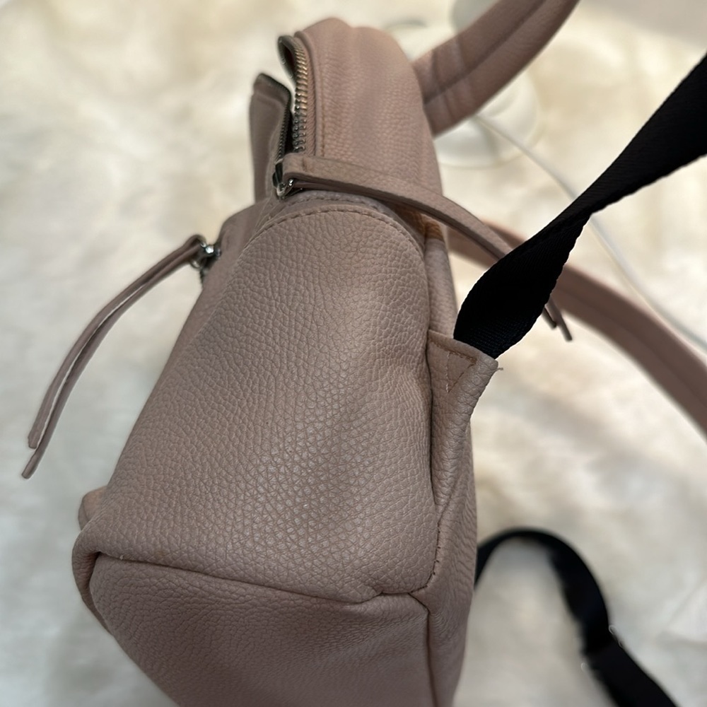 Nine West Pink Leather Taren Backpack - Picture 7 of 12